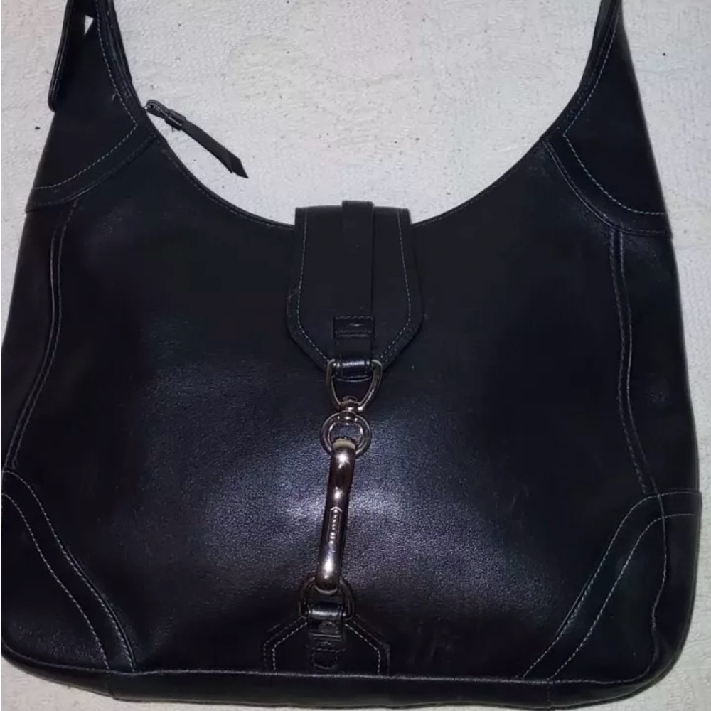 COACH HOBO HAMPTON LEATHER BAG